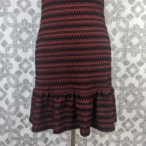 Free People Cozy Day Rust Knit Dress - Picture 3 of 8
